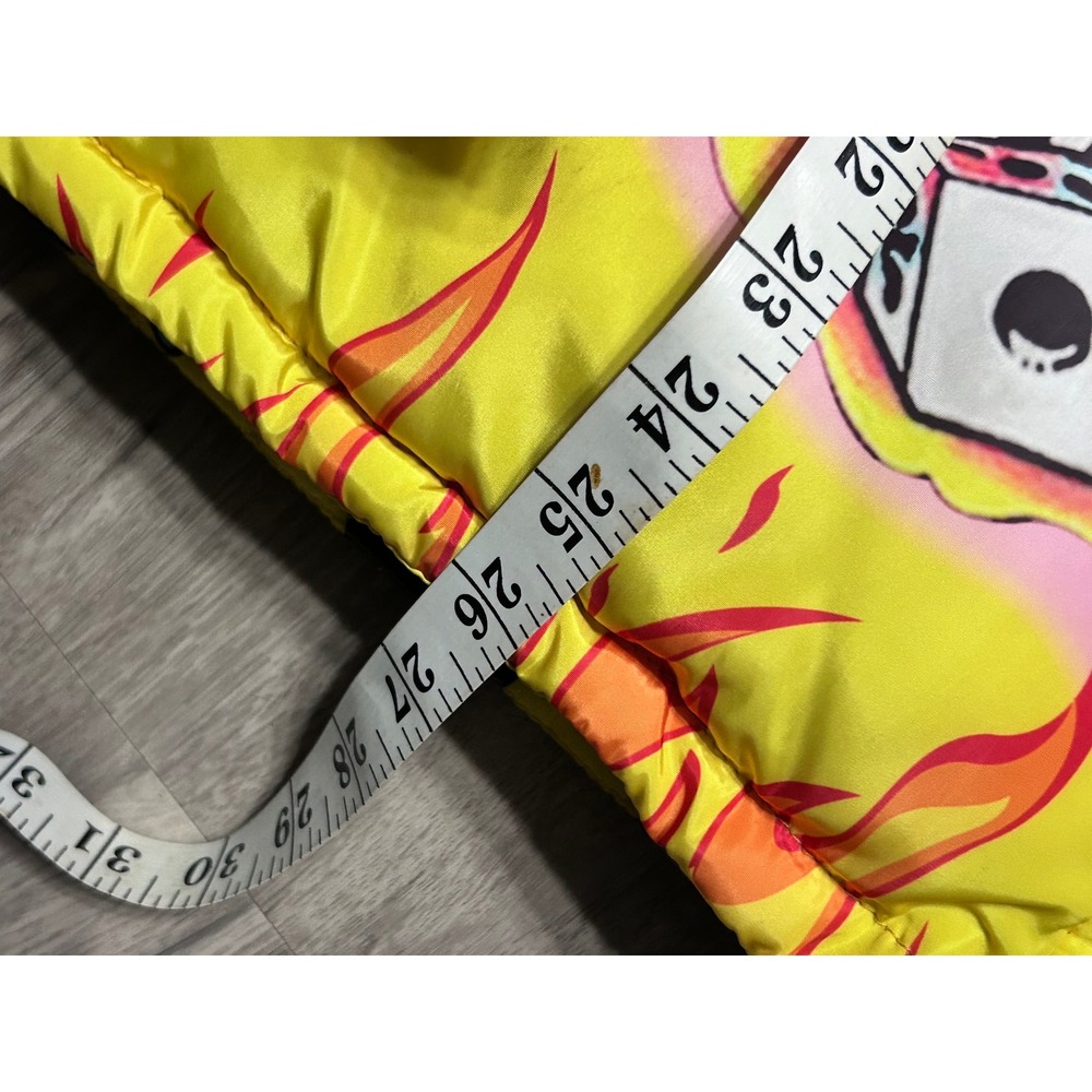 Reelistik RST Puffer Jacket Yellow 'All In' Warm Large - Picture 2 of 10